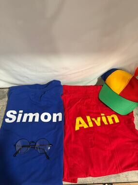 Alvin & Simon Couple Costume- Wore Once